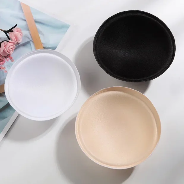 Okrągłe wkładki do biustonosza lub stroju kąpielowego