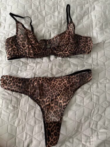 Zestaw bielizny w wzór zwierzęcy panterka photo review