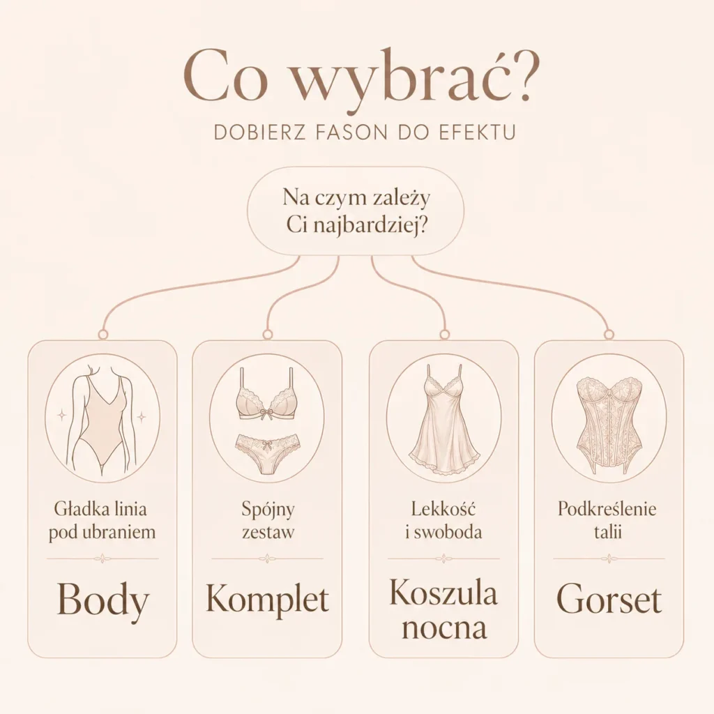 Jak dobrać bieliznę do typu sylwetki?